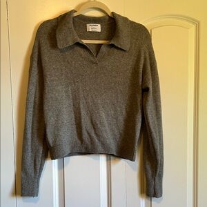 Old Navy Charcoal Collared Pullover size XS